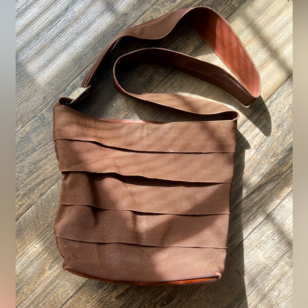Vintage Ferragamo Brown Bag